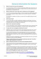 Page 7: Unit 8 Project management Model Assignment - ocr.org.uk · OCR Cambridge Technical model assignments are ... • If we have not specified a format for evidence learners are free to